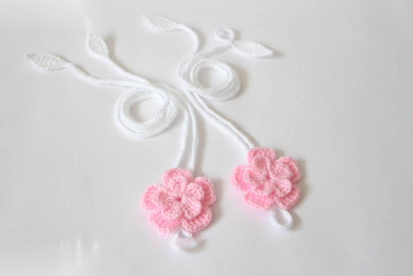 Pink Flower Lace Baby Barefoot Sandals - Summer Comfort Romance