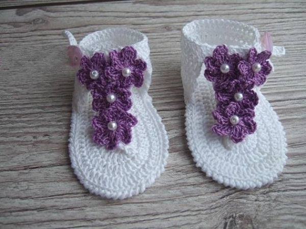 Handmade Summer Shoes For Girls