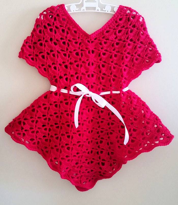 Handmade Crochet Short Body Shirt