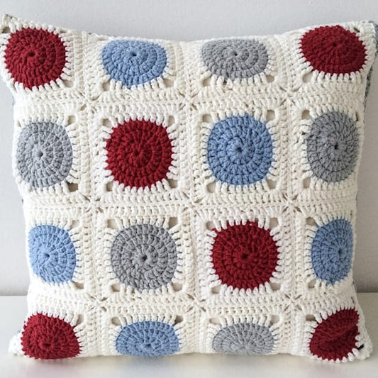 Handmade Crochet Cushion Cover Pack Of 5