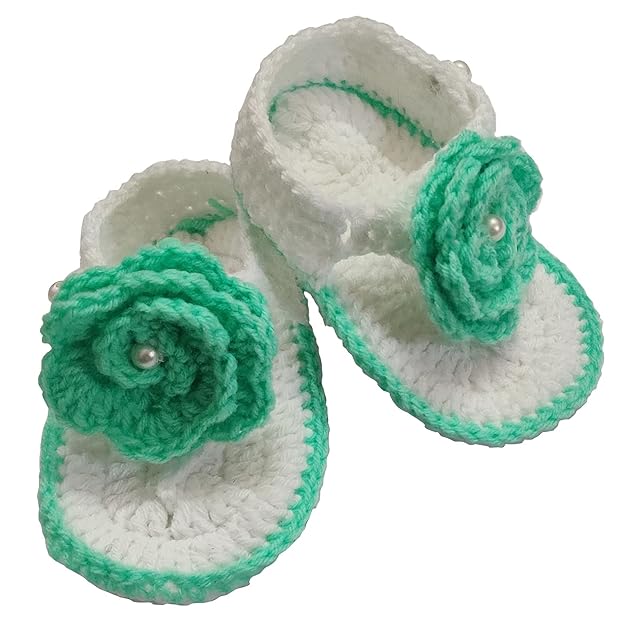 Crochet Girls Sandals for Summers