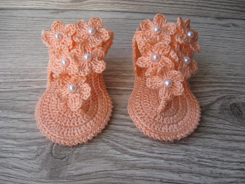 Crochet Girls Sandals