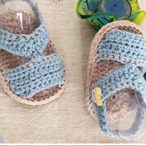 Crochet Summer Shoes For Boys