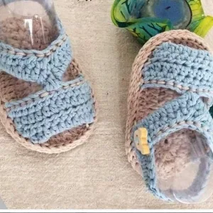 Crochet Summer Shoes For Boys