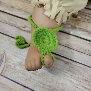 Green Circle Baby Barefoot Sandals - Summer Comfort Style