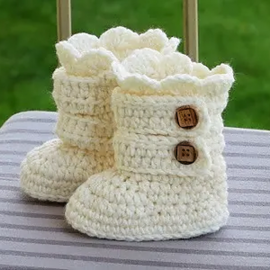 Handmade crochet botties
